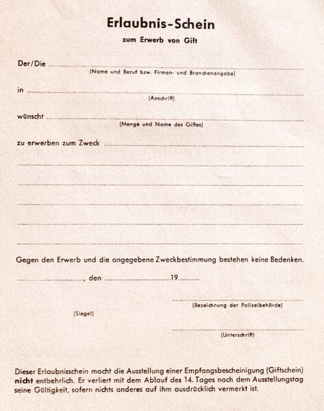 Datei:GHV Apotheke-Giftschein Erlaubnisschein-1S-Blanko.JPG